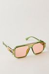 Corfu Oversized Aviator Sunglasses