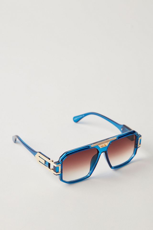 Lunettes de soleil aviateur oversize Corfou #2