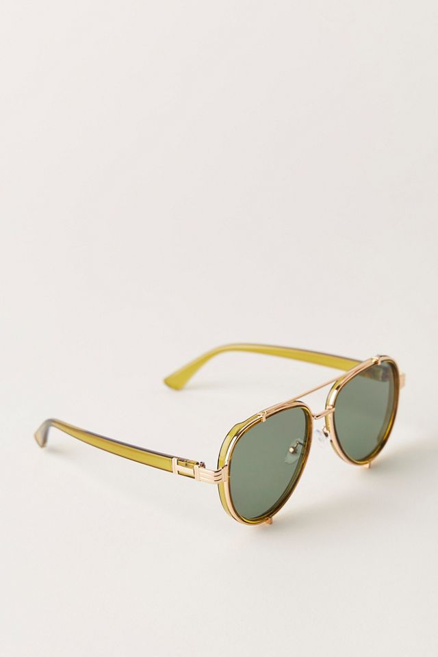 Wesley Oversized Aviator Sunglasses #1