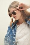 Wesley Oversized Aviator Sunglasses