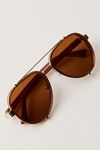 Wesley Oversized Aviator Sunglasses
