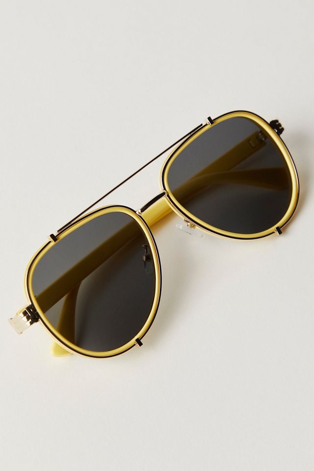 Wesley Oversized Aviator Sunglasses #1