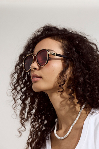 Wesley Oversized Aviator Sunglasses