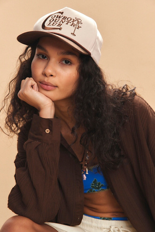Cowboy Country Club Hat by Free People in White