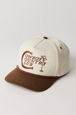 Cowboy Country Club Hat At Free People In Ivory