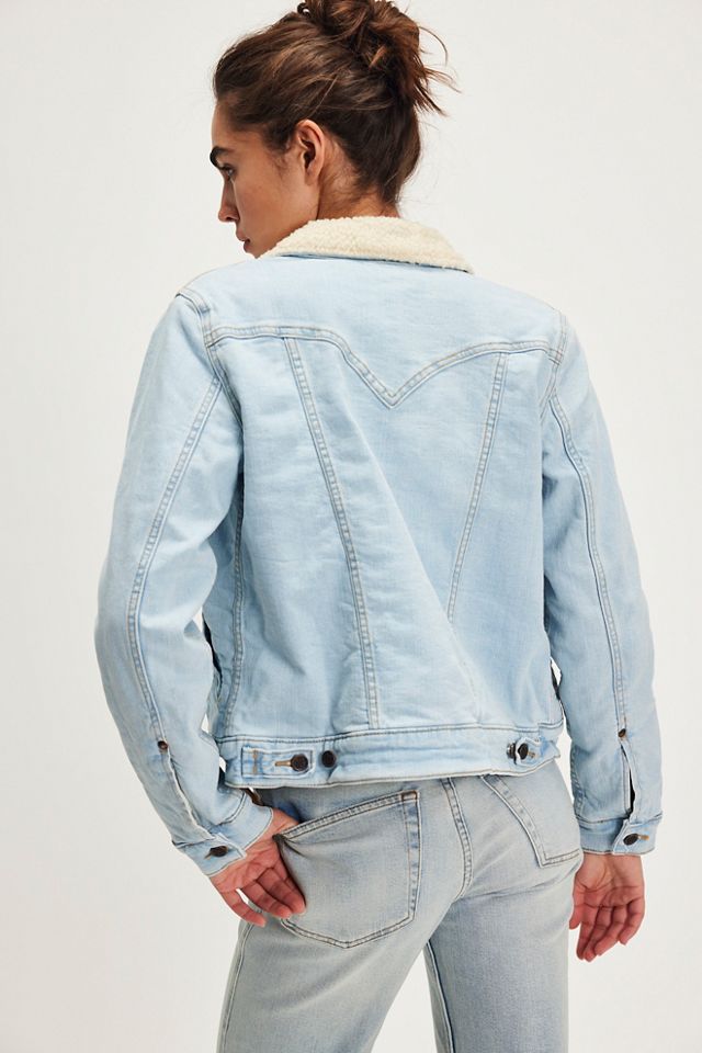 Wrangler Western Sherpa Denim Jacket #1