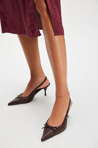 Sandales Stockholm par Jeffrey Campbell en Marron, pour femme taille: US 8 chez Free People