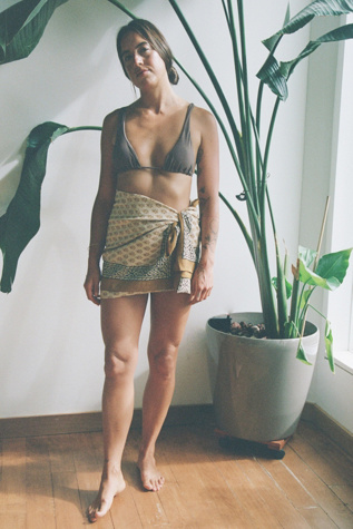 Be Deva Floral Sarong