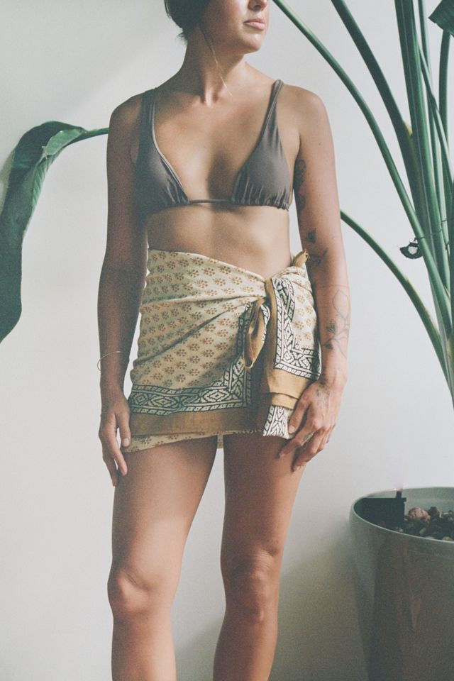 Be Deva Floral Sarong #1