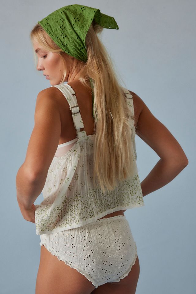 Full Bloom Cotton Eyelet Undies #1