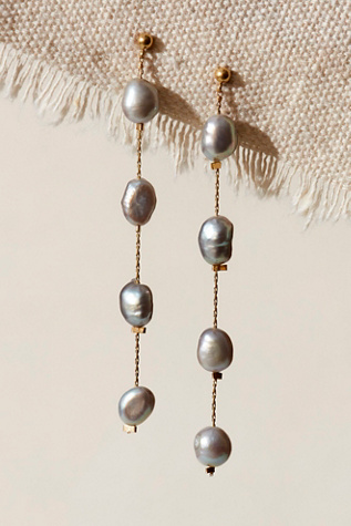 Kozakh Rainfall Earrings at Free People in Gold