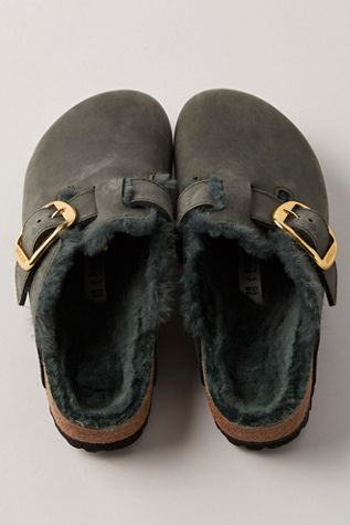 Birkenstock Boston Big Buckle Clogs | Free People