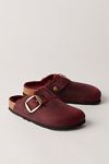 Birkenstock Boston Big Buckle Shearling Clogs