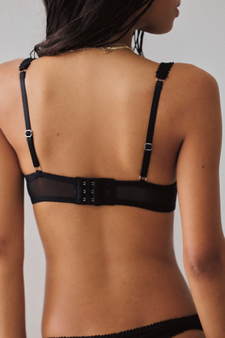 Full Bloom Cotton Eyelet Underwire Bra - thumbnail 2