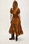 Falling Sun Midi Dress