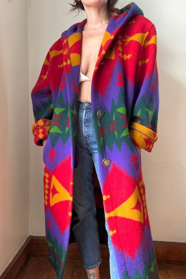 Vintage Gallery Southwestern Wool Coat Selected by Grievous Angel Vintage #1