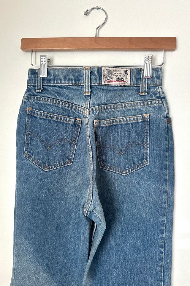 Vintage 1970s Black Label Straight Levis Selected by Grievous Angel Vintage #2