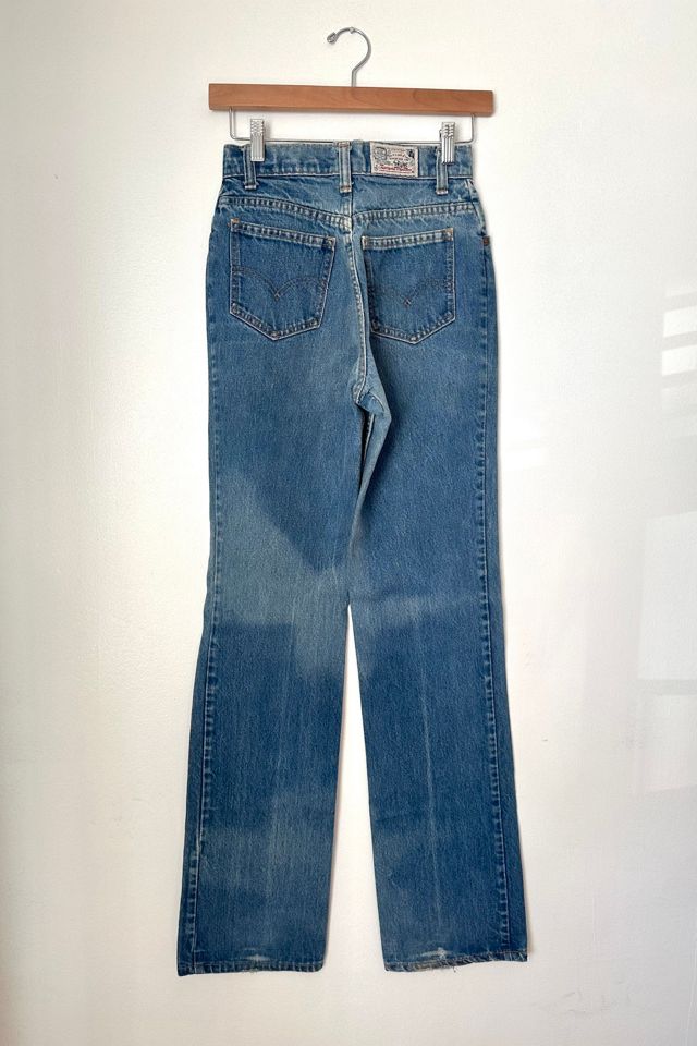 Vintage 1970s Black Label Straight Levis Selected by Grievous Angel Vintage #3