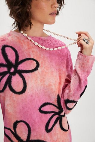 【Free People】ザ・テイルズ クロシェフラワーTシャツ Free People】ザ・テイルズ クロシェフラワーTシャツ Free