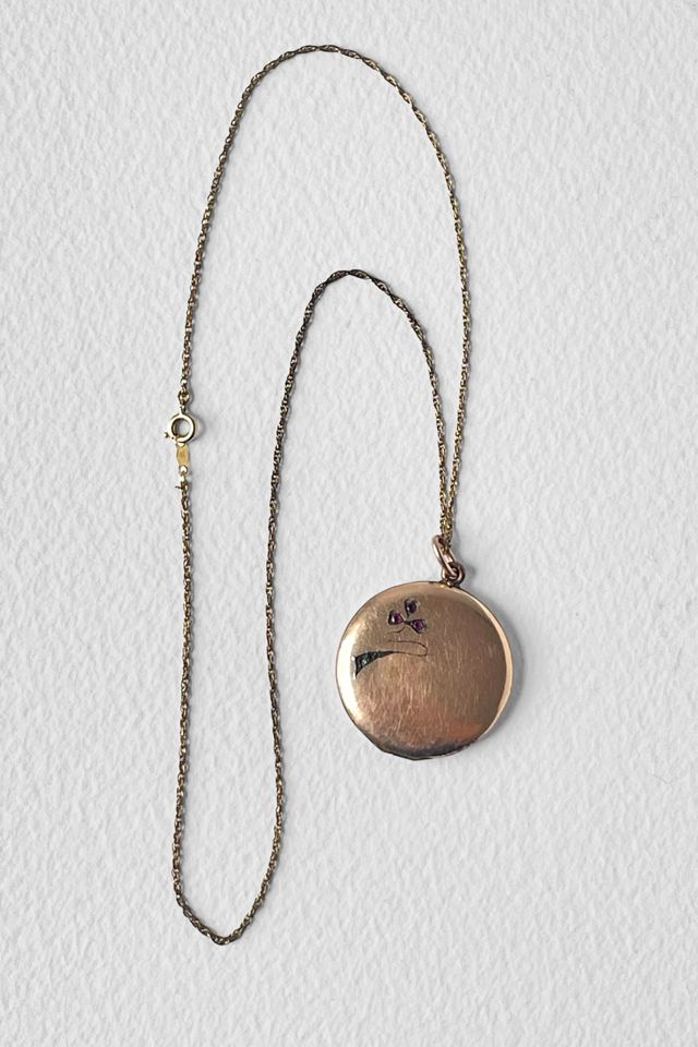 Antique Art Nouveau Jugendstil Locket Selected by MARMALADE Free People