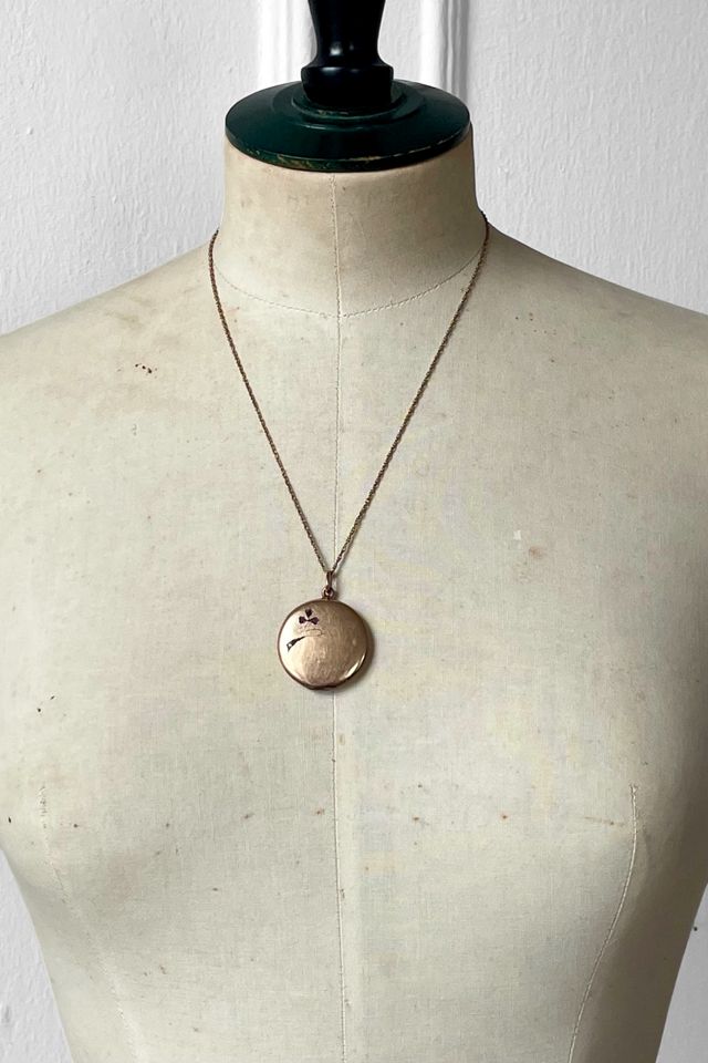 Antique Art Nouveau Jugendstil Locket Selected by MARMALADE Free People