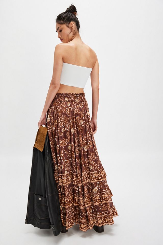 FP One Brynn Printed Maxi Skirt #1