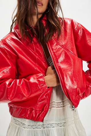 Hosbjerg Sally Jacket at Free People in Red, Size: S