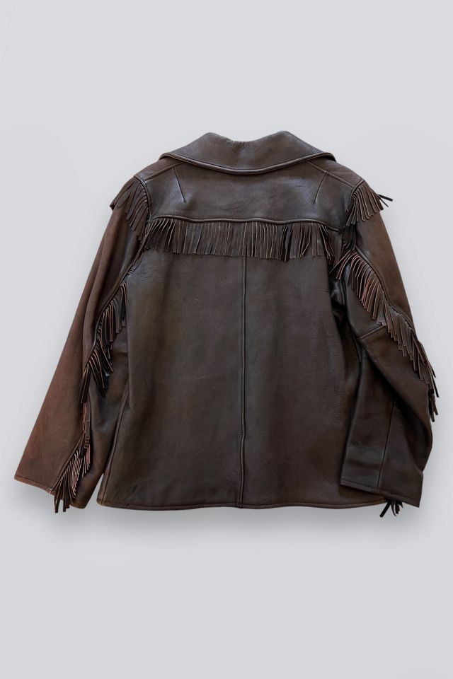 Vintage 1950s Fringe Leather Jacket Selected by Goodbye Heart #1