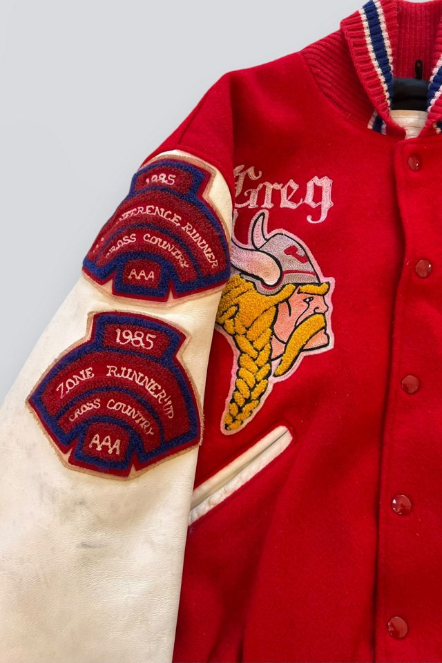 Vintage 1980s Letterman Jacket Selected by Goodbye Heart #1