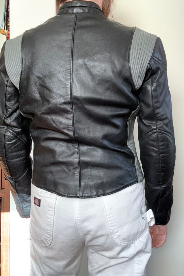 Vintage 1980s Moto Leather Jacket Selected by Cherry #1