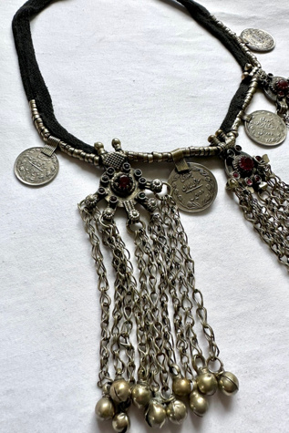Женские колье Cherry Vintage 1970s Ethnic Statement Selected, цвет: Серебряный — фото 3