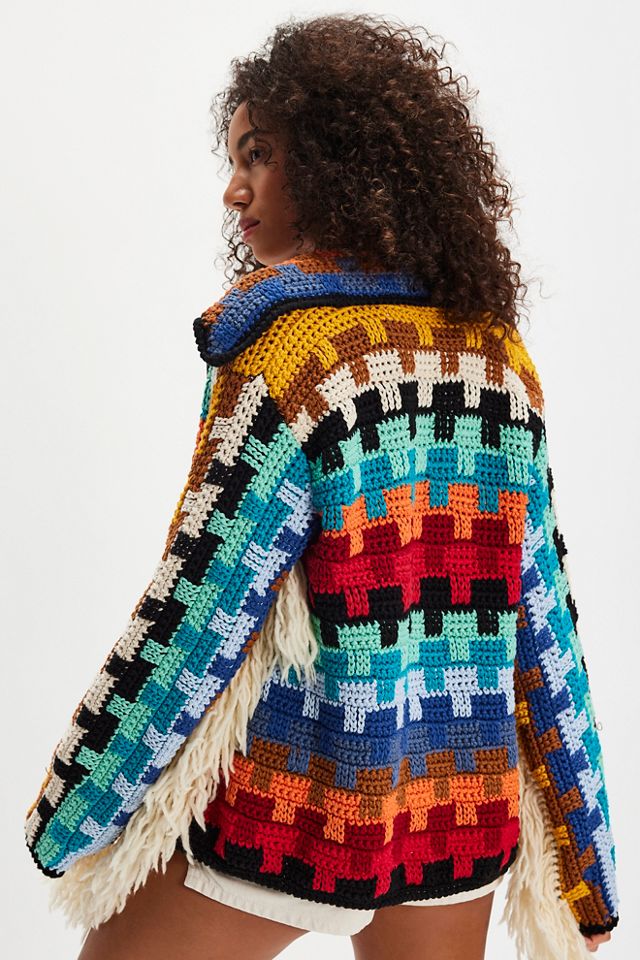 The Farra Rasta Sweater Jacket #1