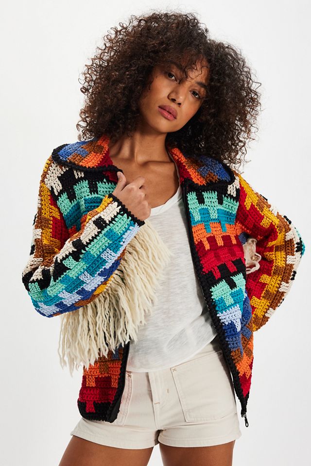 The Farra Rasta Sweater Jacket #2