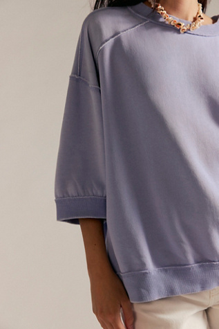 We The Free Everything Pullover at Free People in Blue, Size: XL