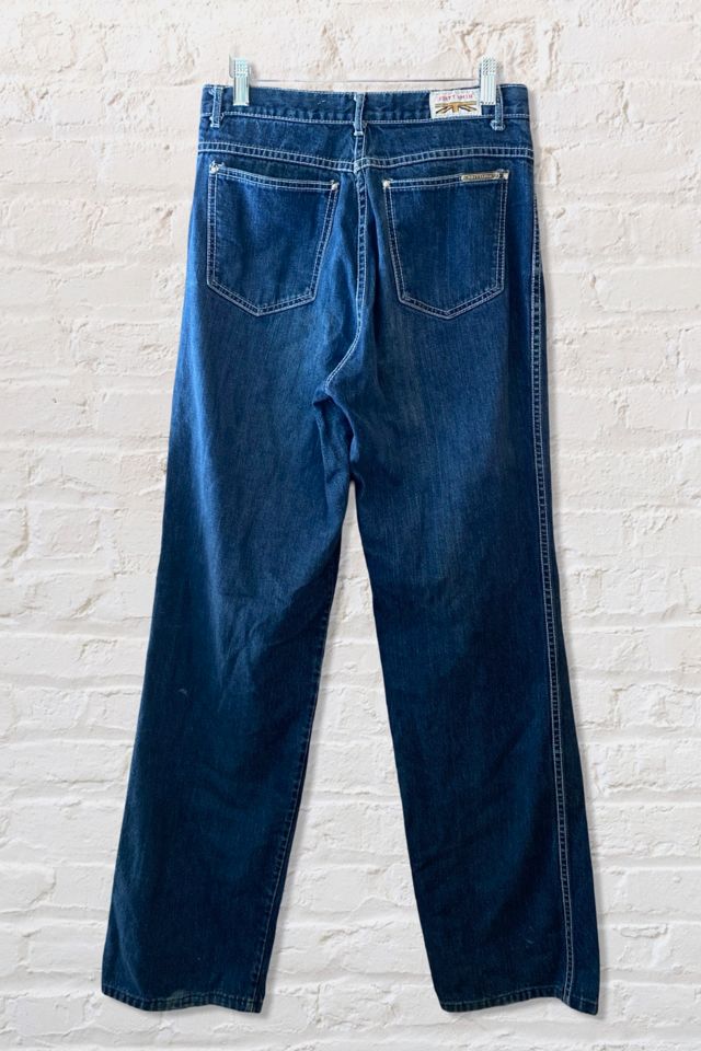 1970s Brittania High Rise Flare Jeans Selected By Ritual Vintage #1