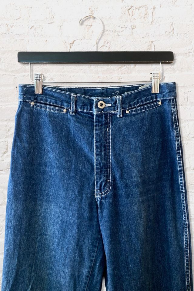 1970s Brittania High Rise Flare Jeans Selected By Ritual Vintage #3