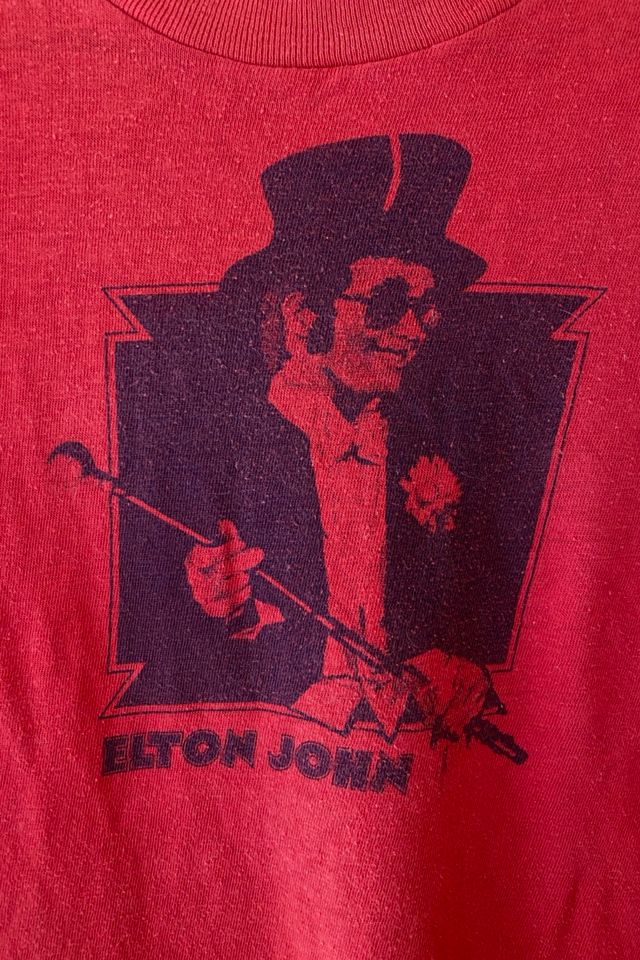 1970s Elton John Concert Tour Tee Selected By Ritual Vintage #2