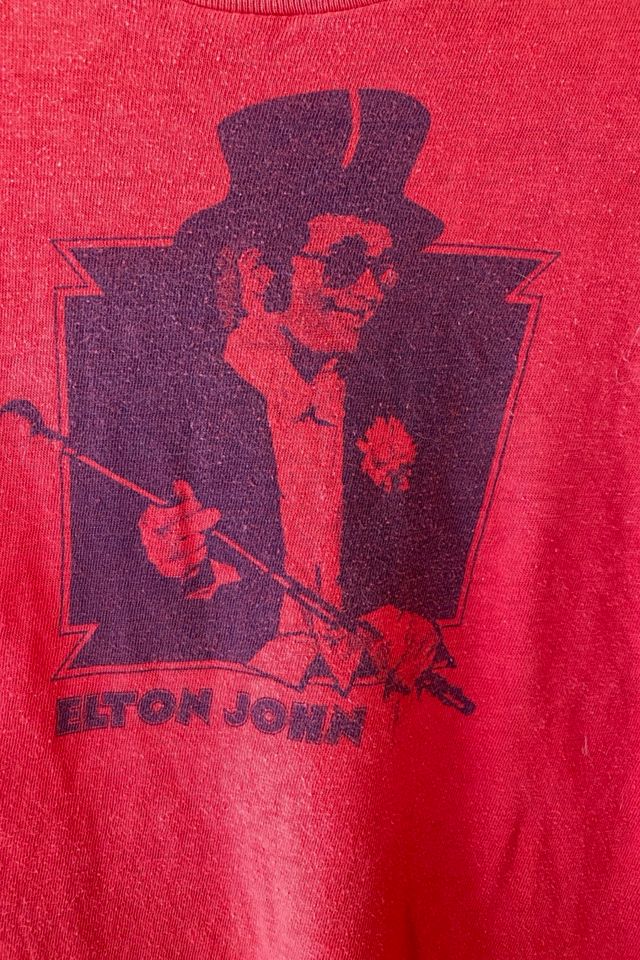 1970s Elton John Concert Tour Tee Selected By Ritual Vintage #3
