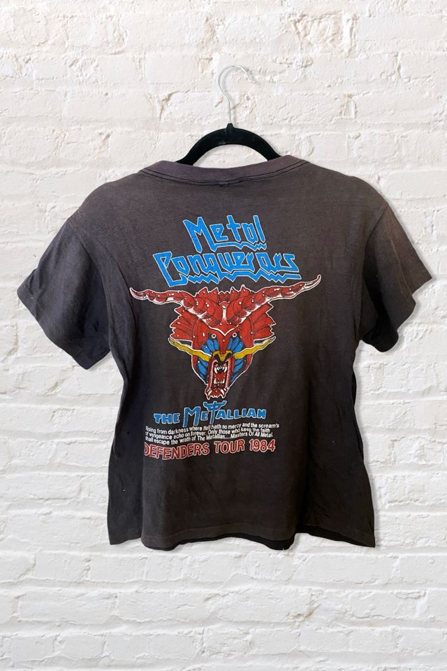 1980s Judas Priest Rare Tour Shirt Selected By Ritual Vintage #1