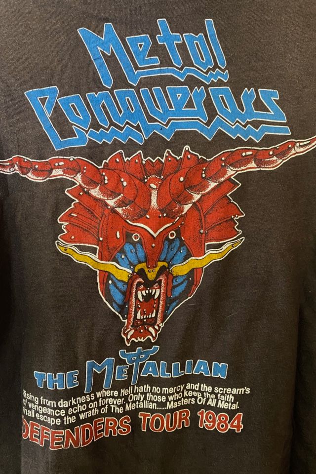 1980s Judas Priest Rare Tour Shirt Selected By Ritual Vintage #3