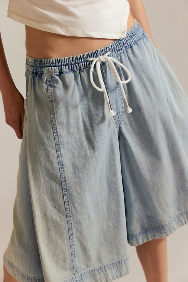 We The Free Distant Lover Culotte Jeans #7