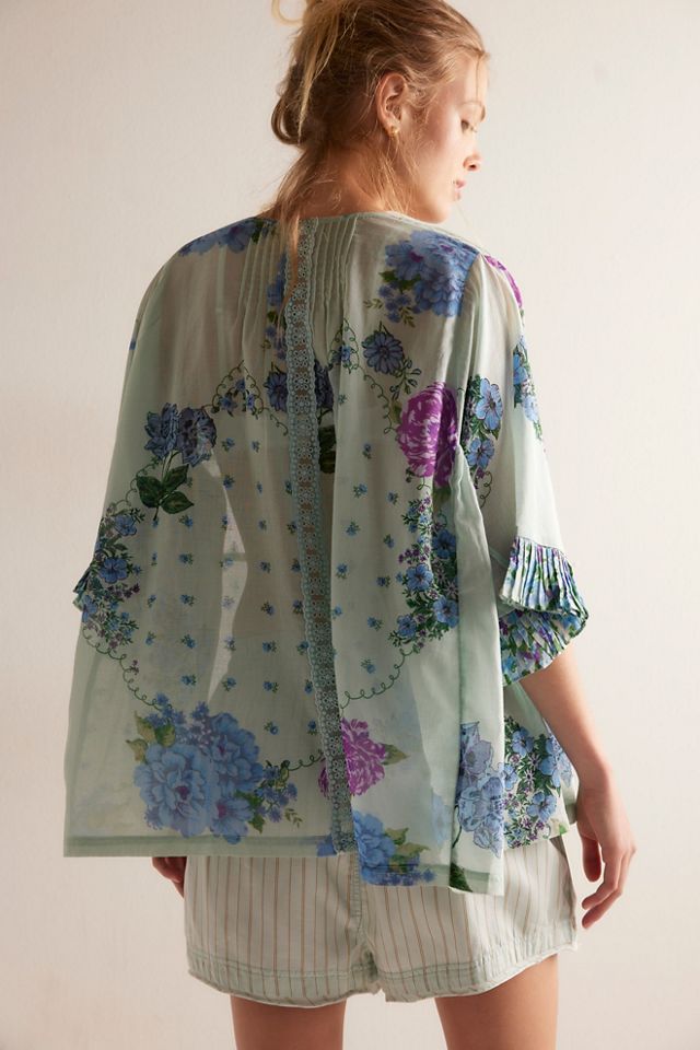 Hey Lover Printed Sleep Shirt #1