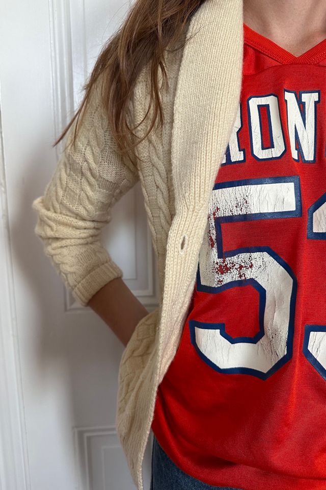 shawl collar cable knit cardigan womens