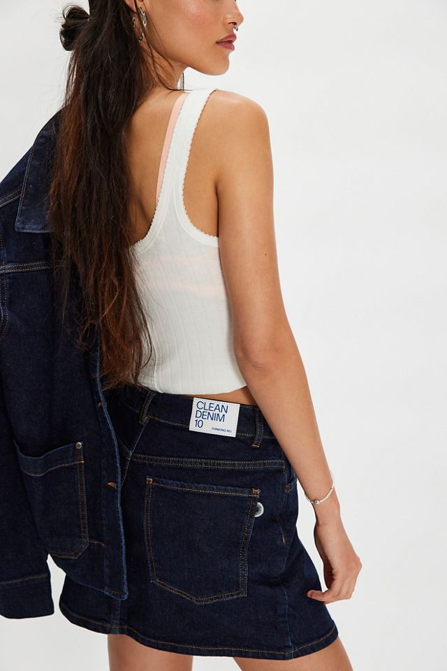 Ensemble en denim foncé propre Thinking MU #3