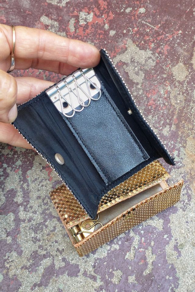 Vintage Silver and Gold Mesh Key Cases Selected by Garbage Soup #2