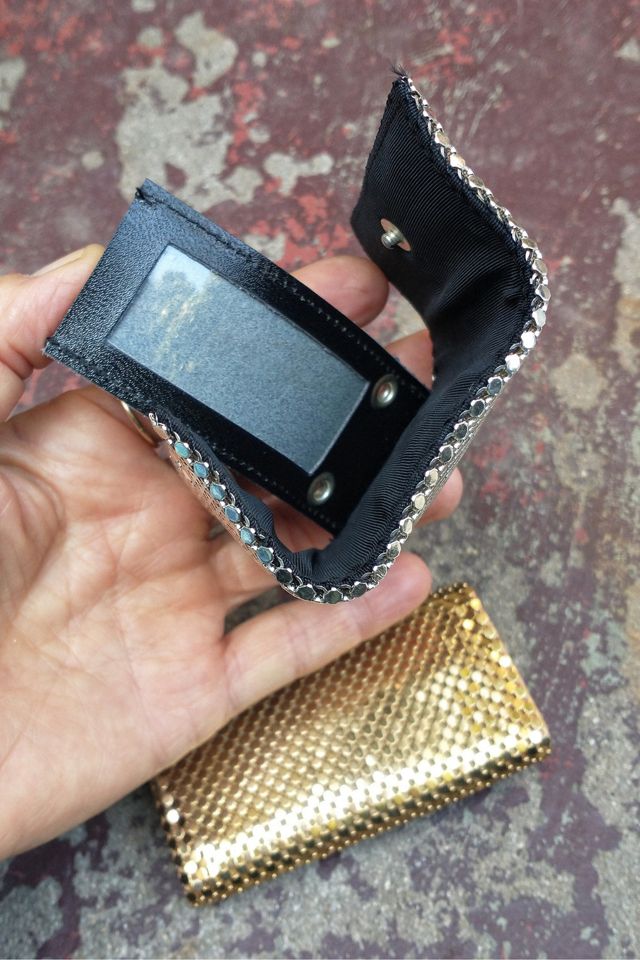 Vintage Silver and Gold Mesh Key Cases Selected by Garbage Soup #3