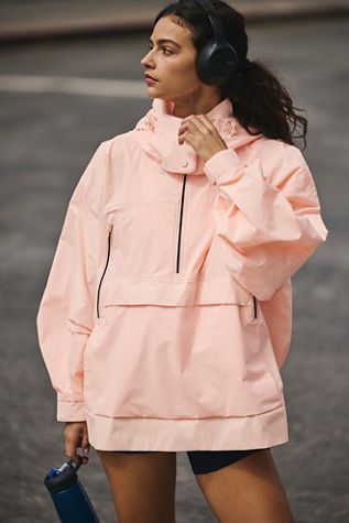 Singin In The Rain Colorblocked Packable Jacket | Free People