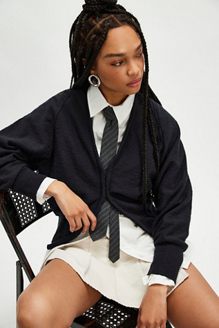 Kait Cardi by Free People in Black, Size: S