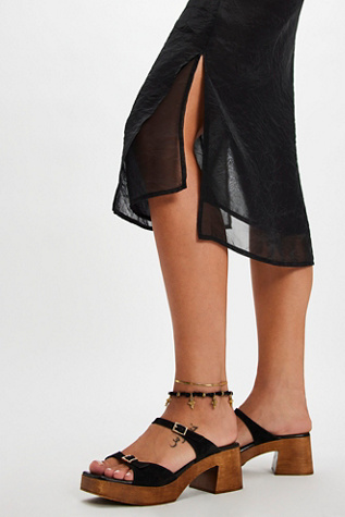 Sabots Beck à Boucle par Free People en Noir, pour femme taille: EU 37.5