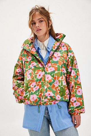Bobo Choses Print Windstopper Jacket at Free People in Floral, Size: Small